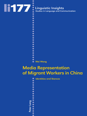 cover image of Media representation of migrant workers in China